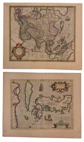MERCATOR AND HONDIUS - TWO MAP
