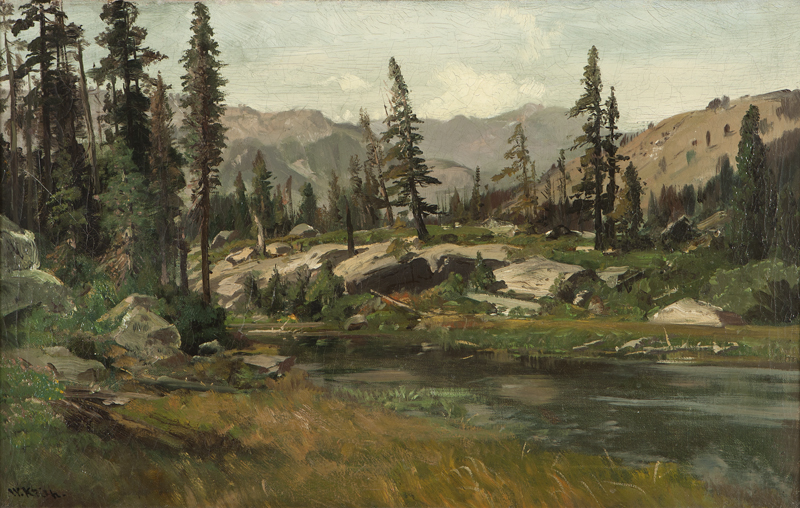 ''Merced Summer'' foothills along