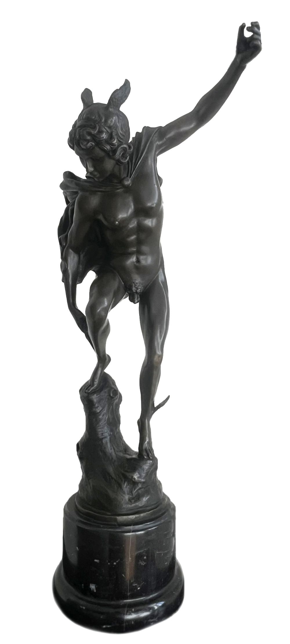 MERCURY BRONZE SCULPTURE AFTER
