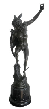 MERCURY BRONZE SCULPTURE AFTER