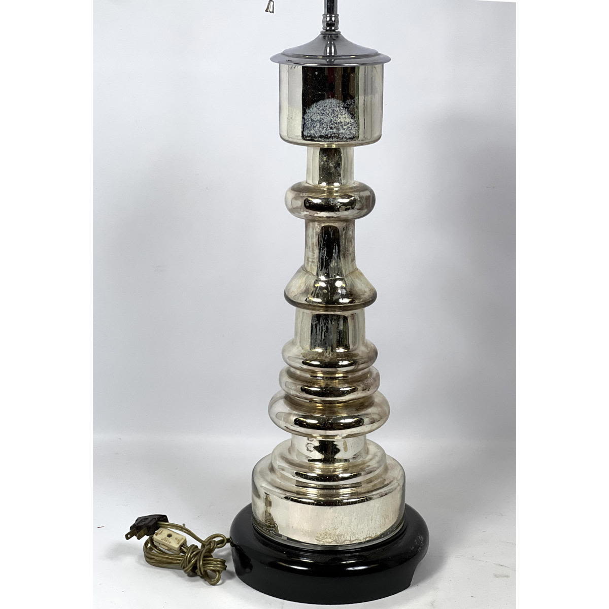 Mercury Glass Table Lamp. 