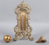 MERCURY THERMOMETER, GILT LEMO