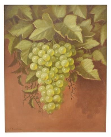 MERCY P. BAUSMAN (1831-1916) GRAPES