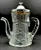 MERIDEN ALHAMBRA CUT GLASS COF