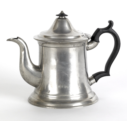 Meriden Connecticut pewter teapot