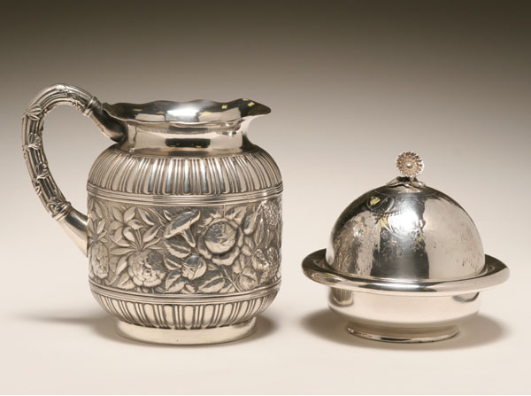 Meriden Victorian silverplate lot