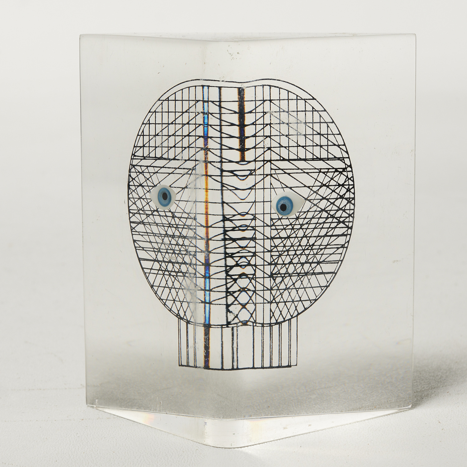 MERLE EDELMAN, ACRYLIC SCULPTURE