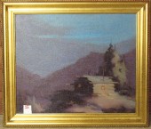 MERLIN GLEN ENABNIT OIL ON CAN