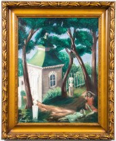 MERLIN HARDY "SUTRO PARK" OIL