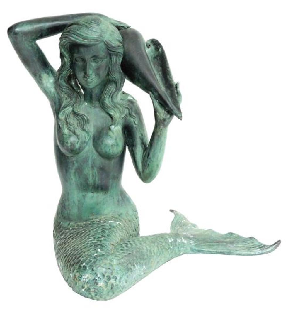 MERMAID GARDEN SCULPTURE