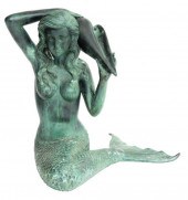 MERMAID GARDEN SCULPTURE FOUNT