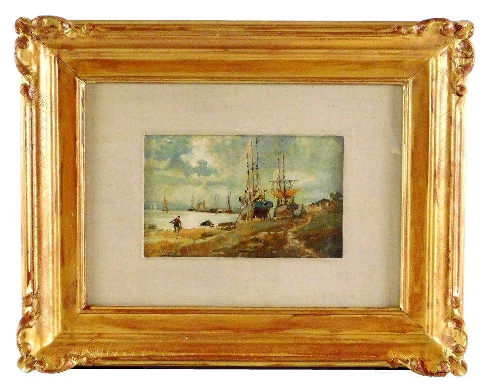 MEROLI (19TH C) OIL ON BOARD,