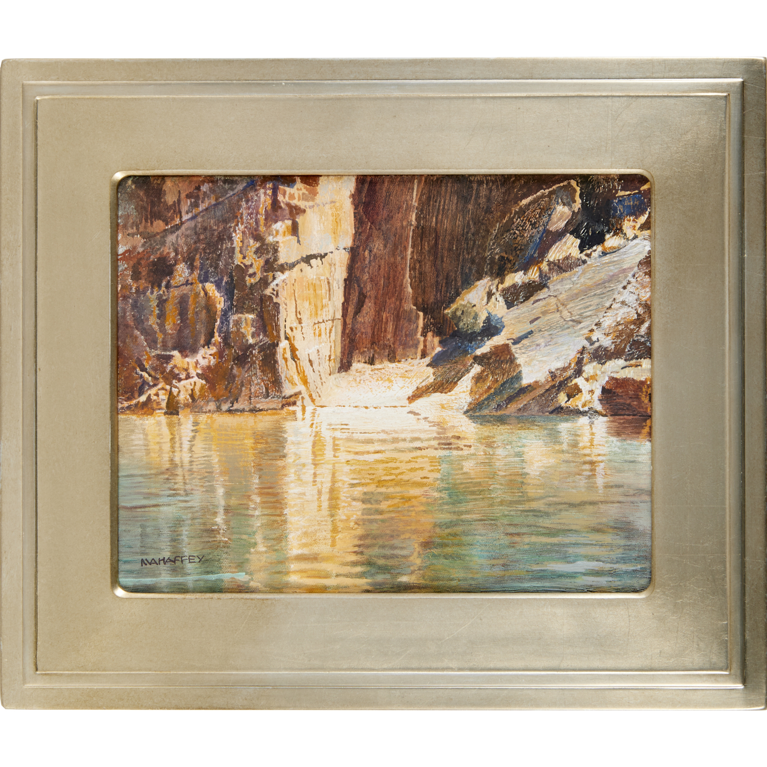 MERRILL MAHAFFEY, ACRYLIC ON