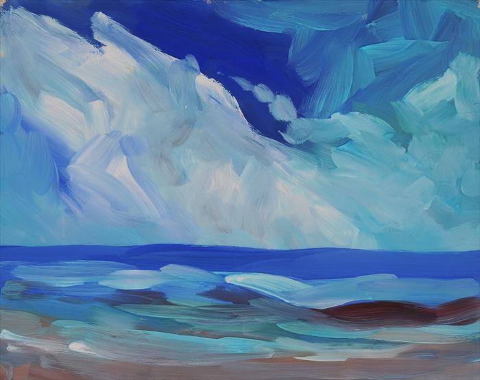 MERTON CLIVETTE (1868-1931): SEA