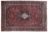 Meshad rug, floral central med