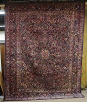 MESHED RUG, 10 FT 9 IN X 8 FT