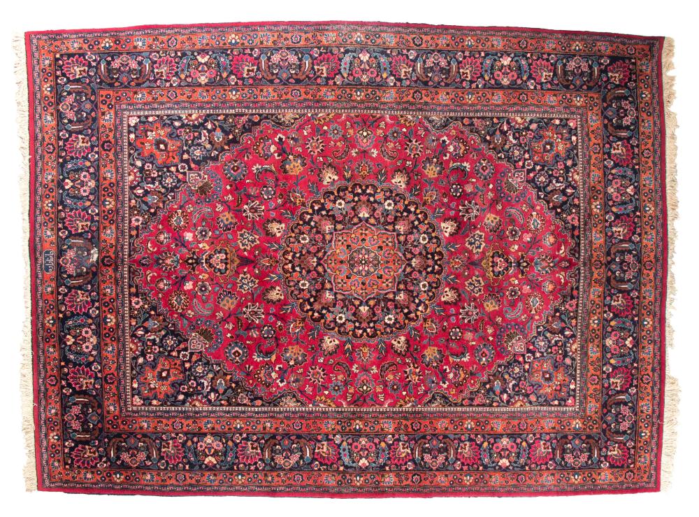 MESHED RUG: 10’3” X 13’5” LAST HALF