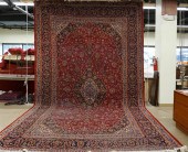 MESHED RUG, 16 FT X 9 FT 9 IN