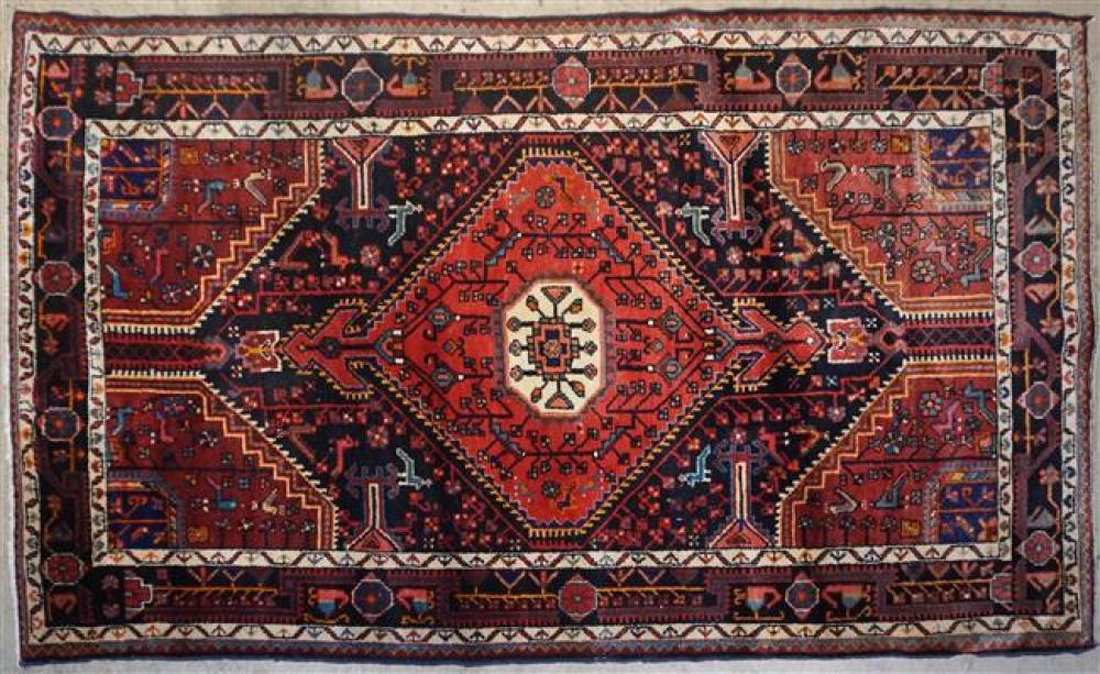 MESHED RUG, 7 FT 4 IN X 4 FT 6