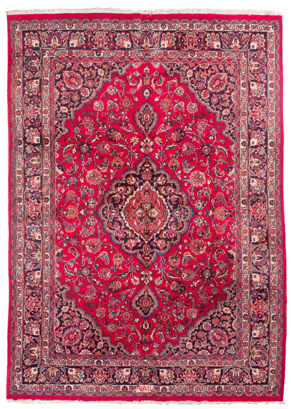 MESHED RUG: 8’2” X 11’4” THIRD