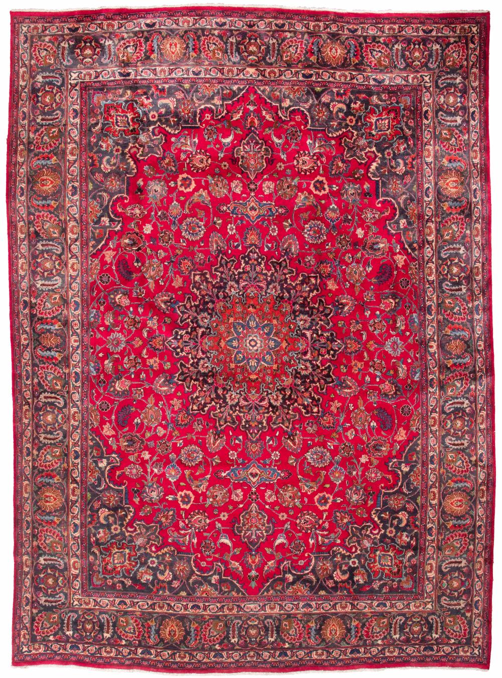MESHED RUG: 9’7” X 13’5” LAST