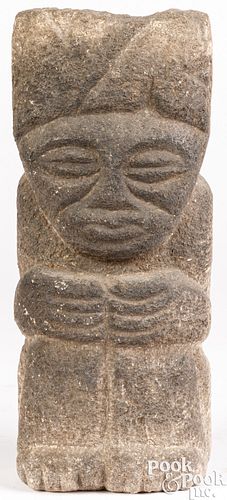 MESO-AMERICAN CARVED STONE