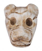 MESOAMERICAN CARVED SHELL JAGU