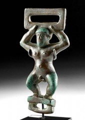 MESOPOTAMIAN BRONZE NUDE MALE