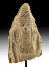 MESOPOTAMIAN POTTERY PLAQUE MA