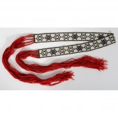 Mesquakie Loom Beaded Sash thr