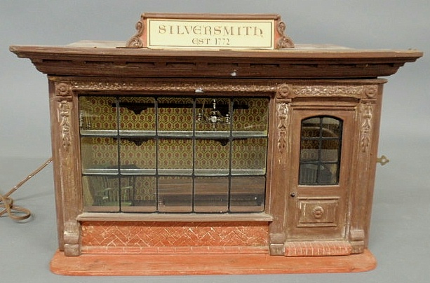 Metal and wood toy Colonial