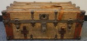 METAL BOUND CANVAS FOOTLOCKERM