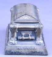 Metal Casket Form Paperweight