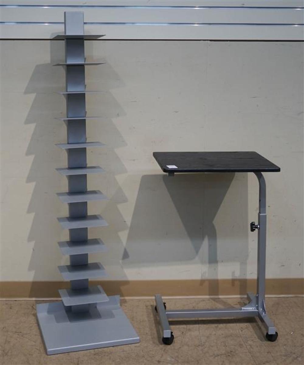 METAL CD RACK AND A BED TRAYMetal