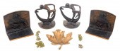 METAL DESK AACCESSORIES, NINE