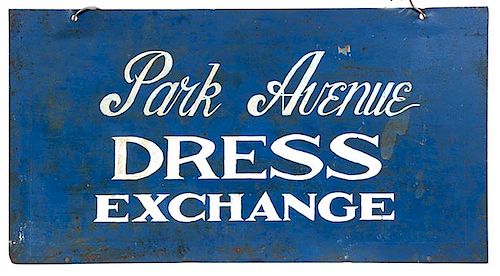METAL DRESS SIGNMETAL DRESS SIGN,