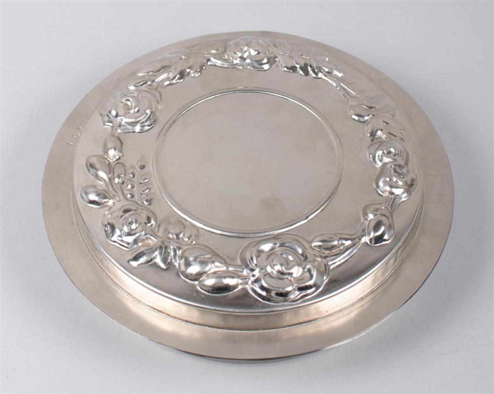 METAL FLOWER CHOCOLATE BOX, 20TH