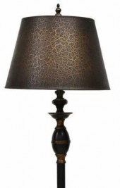 METAL & GILTWOOD SINGLE-LIGHT
