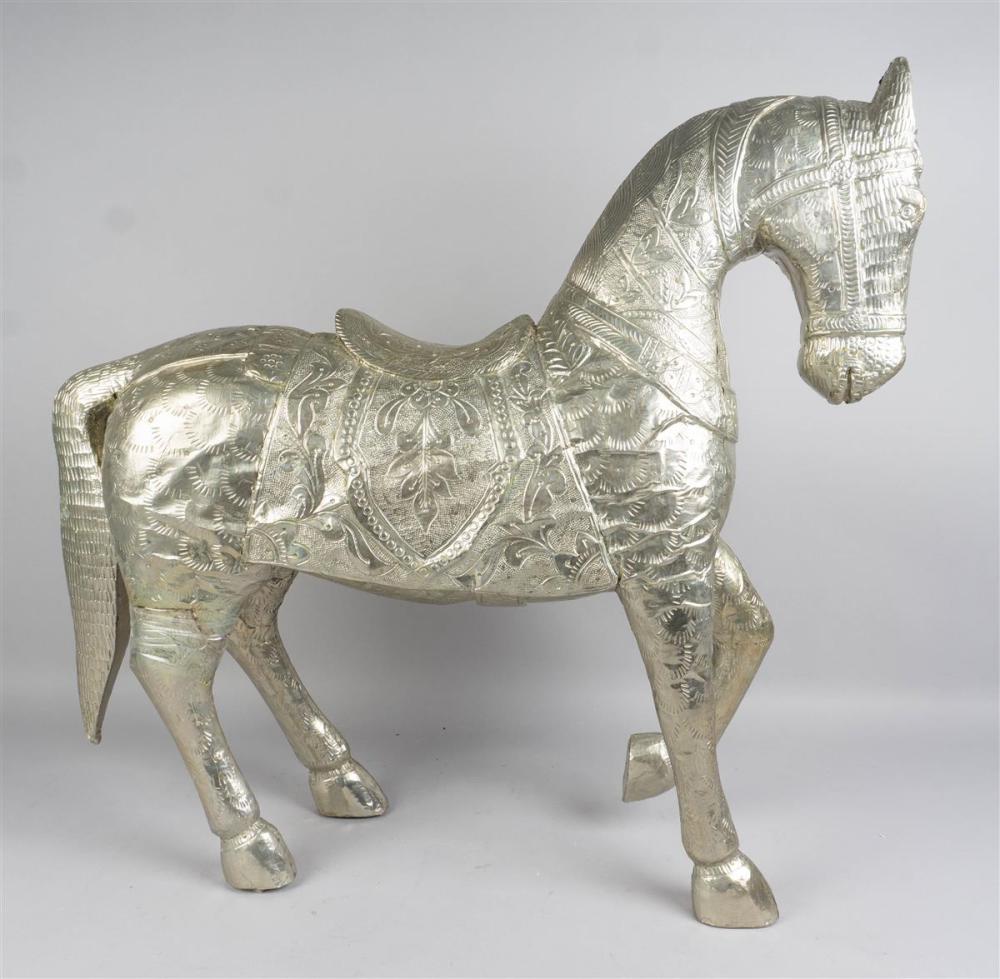METAL HORSEMETAL HORSE, possibly