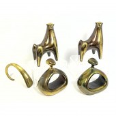 Metal Lot. BEN SEIBEL bookends