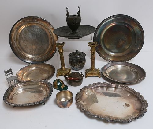 METAL LOT, CHRISTOFLE, ART KRUPP