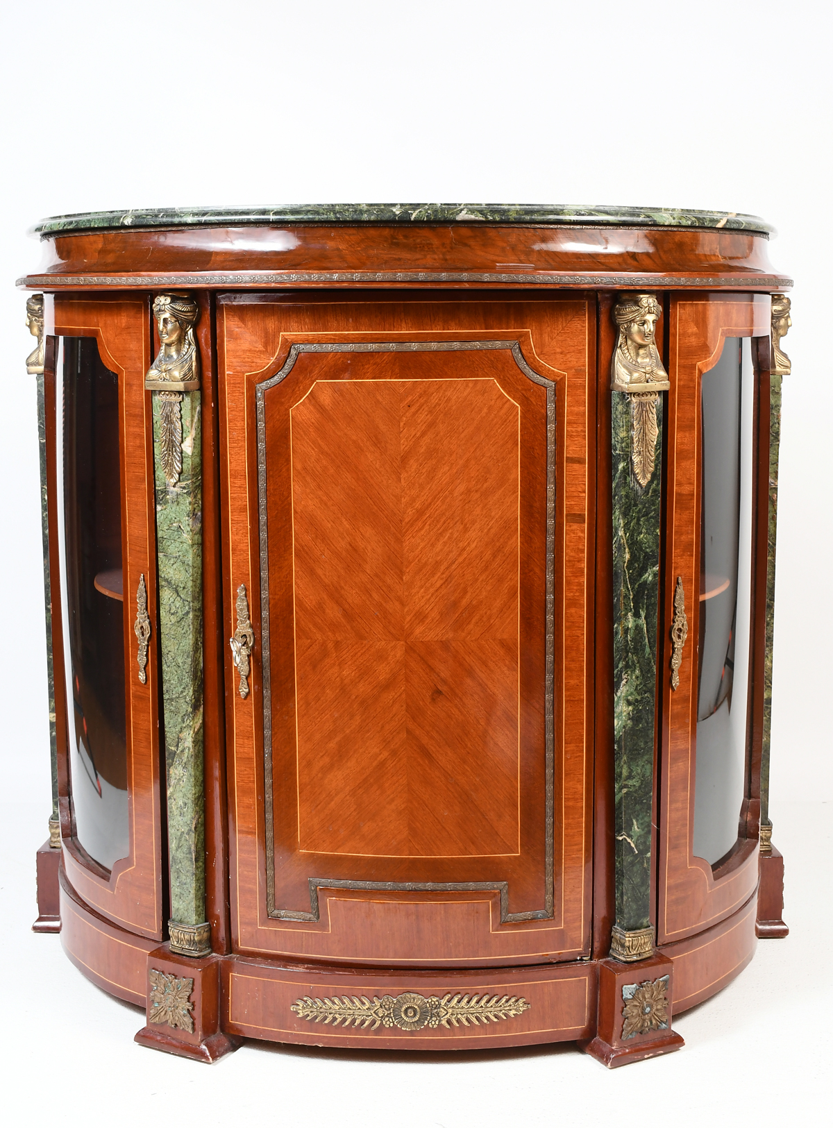METAL MOUNTED MARBLE TOP BOMBAY