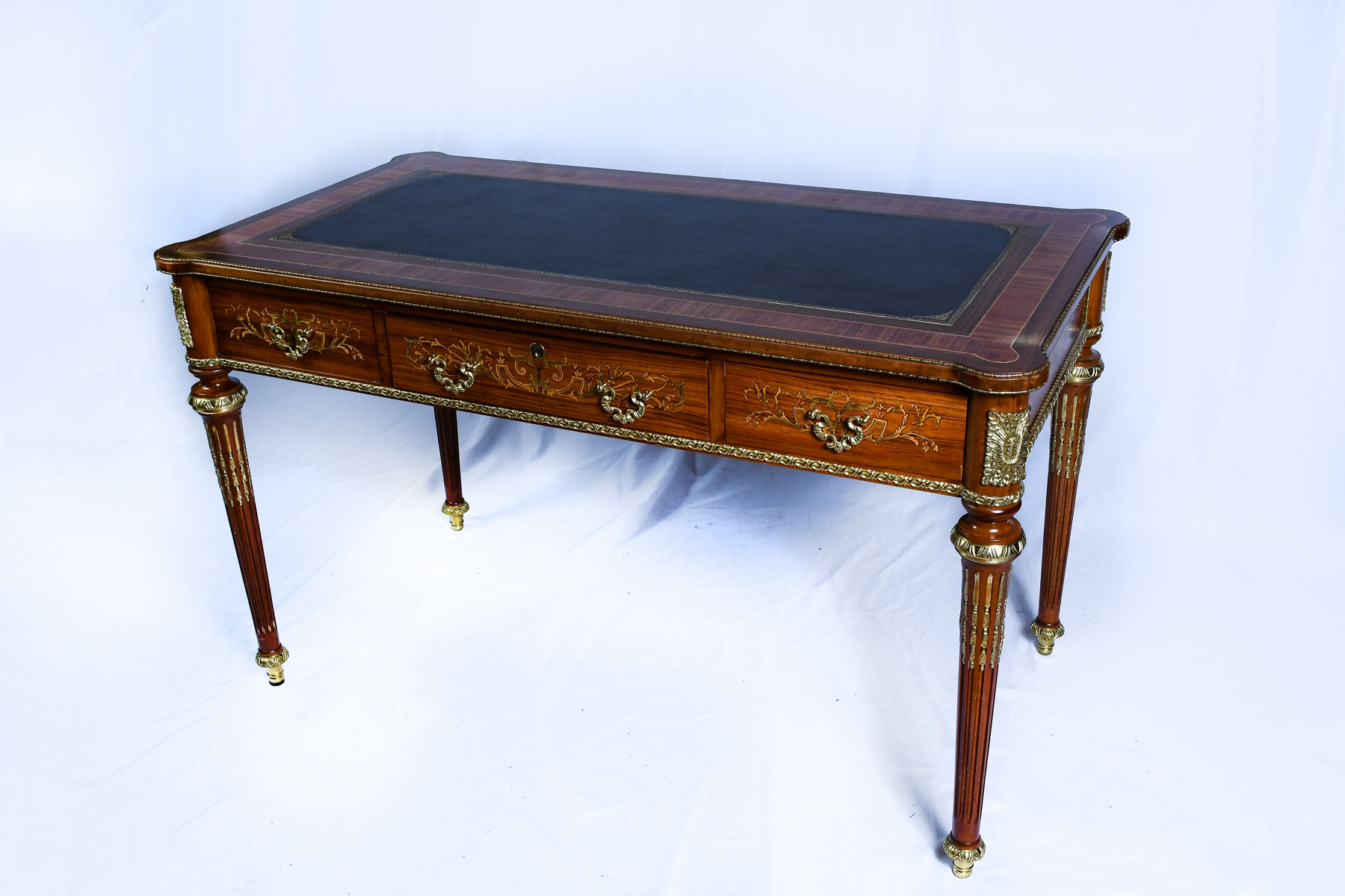 METAL MOUNTED MARQUETRY FRENCH
