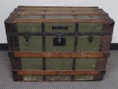 METAL MOUNTED PACKING TRUNK, H