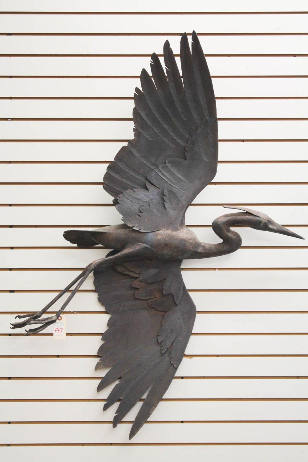 METAL ORNITHOLOGIC WALL