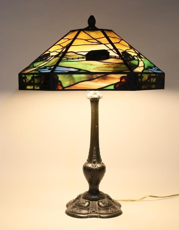METAL OVERLAY SLAG GLASS