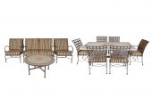 METAL PATIO SETcomprising a re