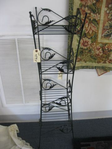 Metal Plant Stand with Shelves