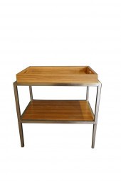 METAL & ROSEWOOD VENEER CONTEM
