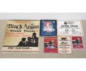Metal sign 'Ed Stoudt's Black